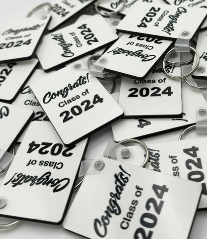 Rectangle Photo Keyring