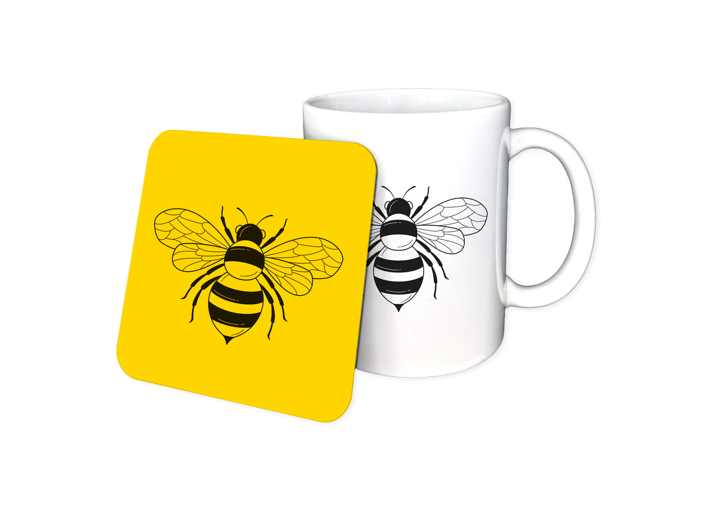 CUSTOM PRINTED MUG & COASTER SET