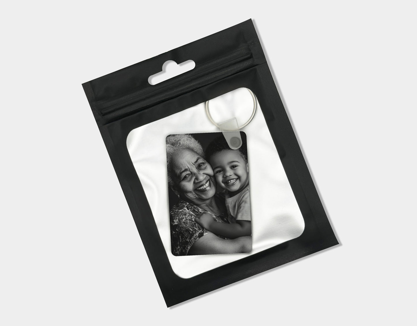 Rectangle Photo Keyring