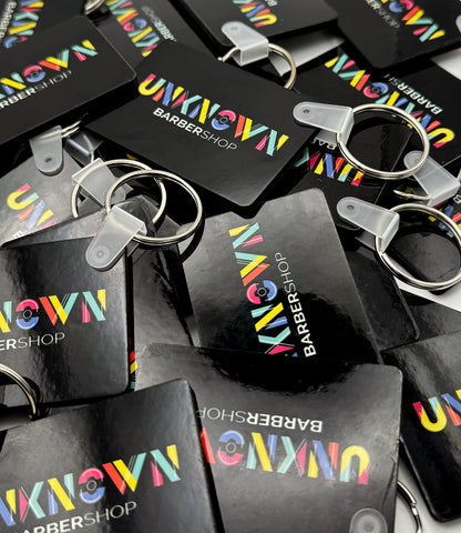 Rectangle Photo Keyring