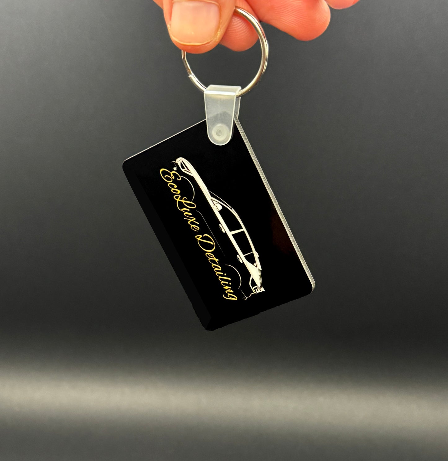 Rectangle Photo Keyring